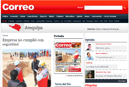 Medios en Arequipa: ¿fiscalizadores?