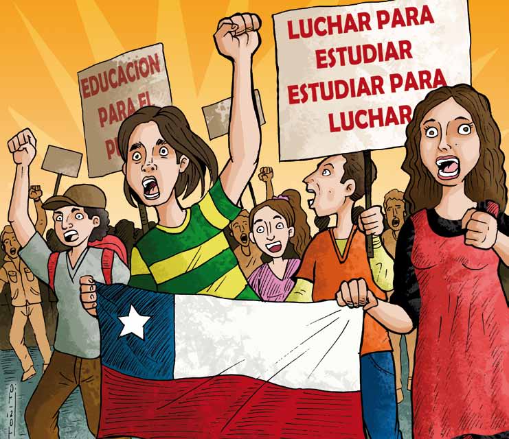 Por una educación digna en Chile