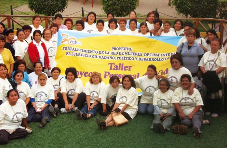 Participación de las mujeres en los procesos de desarrollo local en Lima Este