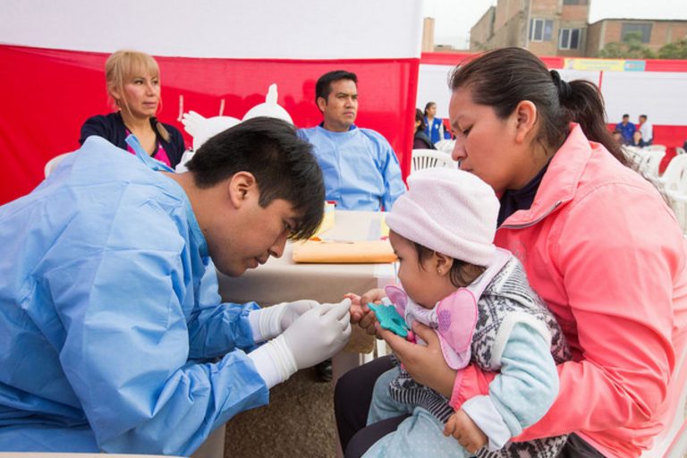 La reducción de la anemia en el Perú